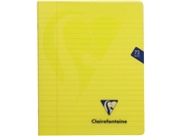 Een Clairefontaine schrift mimesys voor ft A5, 72 bladzijden, kaft in PP, gelijnd, geassorteerde kleuren koop je bij Muys Kantoor & Kado