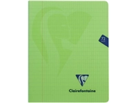 Een Clairefontaine schrift mimesys voor ft A5, 72 bladzijden, kaft in PP, geruit 4 x 8, geassorteerde kleuren koop je bij Muys Kantoor & Kado