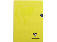 Een Clairefontaine schrift mimesys voor ft A4, 80 bladzijden, kaft in PP, geruit 4 x 8, geassorteerde kleuren koop je bij Muys Kantoor & Kado