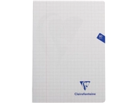 Een Clairefontaine schrift mimesys voor ft A4, 80 bladzijden, kaft in PP, geruit 10 mm, geassorteerde kleuren koop je bij Muys Kantoor & Kado