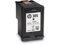 Een HP inktcartridge 305, 120 pagina's, OEM 3YM61AE, zwart koop je bij Muys Kantoor & Kado