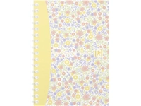 Een Oxford Floral softcover spiraalschrift, ft A6, 50 vel, geruit 5 mm, 4 geassorteerde designs koop je bij Muys Kantoor & Kado