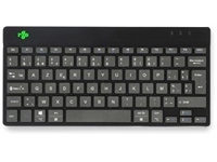 Een R-Go Compact Break ergonomisch Bluetooth toetsenbord, azerty, zwart koop je bij Muys Kantoor & Kado