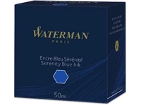 Een Waterman vulpeninkt 50 ml blauw (Serenity) koop je bij Muys Kantoor & Kado