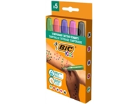 Een Bic Kids tijdelijke tattoo stempels, assorti, set van 5 stuks koop je bij Muys Kantoor & Kado