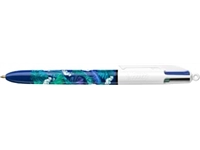 Een Bic Colours Tie - Dye 4-kleurenbalpen, medium, klassieke inktkleuren, doos van 12 stuks koop je bij Muys Kantoor & Kado