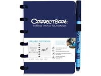 Een Correctbook A6 Original: uitwisbaar / herbruikbaar notitieboek, gelijnd, Midnight Blue (marineblauw) koop je bij Muys Kantoor & Kado