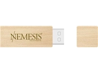 Een Nemesis USB-stick, bamboe, 32 GB koop je bij Muys Kantoor & Kado