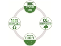 Een Esselte No.1 ordner CO2 Gecompenseerd A4, 7,5 cm, rood koop je bij Muys Kantoor & Kado