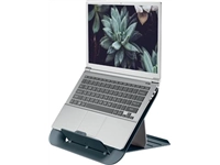 Een Leitz Ergo Cosy laptopstandaard, 80 % gerecycleerd kunststof, grijs koop je bij Muys Kantoor & Kado