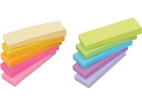 Een Post-It notes markers, 50 blaadjes, pak van 10 blokken, geassorteerde kleuren koop je bij Muys Kantoor & Kado