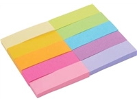 Een Post-It notes markers, 50 blaadjes, pak van 10 blokken, geassorteerde kleuren koop je bij Muys Kantoor & Kado