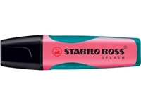 Een STABILO BOSS SPLASH markeerstift, doos van 4 stuks koop je bij Muys Kantoor & Kado