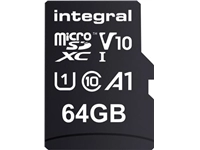 Een Integral microSDXC geheugenkaart, 64 GB koop je bij Muys Kantoor & Kado