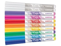 Een Maped viltstift Color'Peps Magic, etui van 10 stuks in geassorteerde kleuren en 2 magic stiften koop je bij Muys Kantoor & Kado