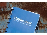 Een Correctbook A5 Original: uitwisbaar / herbruikbaar notitieboek, gelijnd, Earthy Blue (blauw) koop je bij Muys Kantoor & Kado