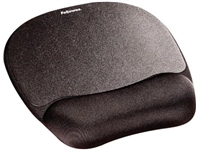 Een Memoryfoam Muismat/Pols Zwart koop je bij Muys Kantoor & Kado