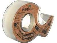 Een Plakband Magic Tape A greener choice, ft 19 mm, 20 m, op dispenser van 100 % gerecycleerd plastic koop je bij Muys Kantoor & Kado