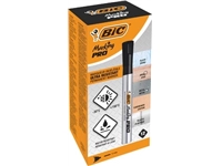 Een Bic markeerstift Marking Pro, ronde punt, zwart koop je bij Muys Kantoor & Kado