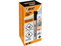 Een Bic markeerstift Marking Pro, beitelpunt, zwart koop je bij Muys Kantoor & Kado