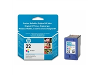 Een HP inktcartridge 22, 165 pagina's, OEM C9352AE, 3 kleuren koop je bij Muys Kantoor & Kado