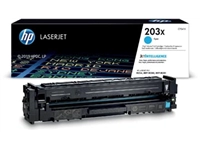 Een HP toner 203X, 2.500 pagina's, OEM CF541X, cyaan koop je bij Muys Kantoor & Kado