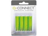 Een Q-CONNECT batterijen AA, blister van 4 stuks koop je bij Muys Kantoor & Kado