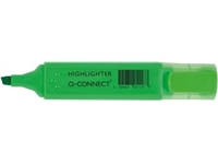 Een Q-CONNECT markeerstift, groen koop je bij Muys Kantoor & Kado