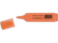 Een Q-CONNECT markeerstift, oranje koop je bij Muys Kantoor & Kado