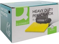 Een Q-CONNECT perforator Heavy Duty, 40 blad, zwart koop je bij Muys Kantoor & Kado