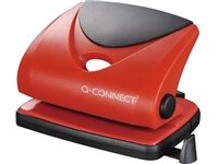 Een Q-CONNECT perforator Medium Duty, 20 blad, rood koop je bij Muys Kantoor & Kado