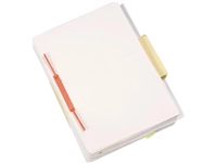 Een Q-CONNECT archiefbinder D-clip, doos van 100 stuks, rood koop je bij Muys Kantoor & Kado