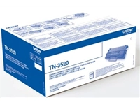 Een Brother toner, 20.000 pagina's, OEM TN-3520, zwart koop je bij Muys Kantoor & Kado