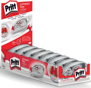 Een Pritt correctieroller Compact Flex 6 mm x 10 m koop je bij Muys Kantoor & Kado