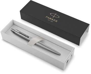 Een Parker Jotter XL SE20 Monochroom balpen, Stainless Steel, in giftbox koop je bij Muys Kantoor & Kado