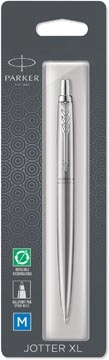 Een Parker Jotter XL SE20 Monochroom balpen, Stainless Steel, op blister koop je bij Muys Kantoor & Kado