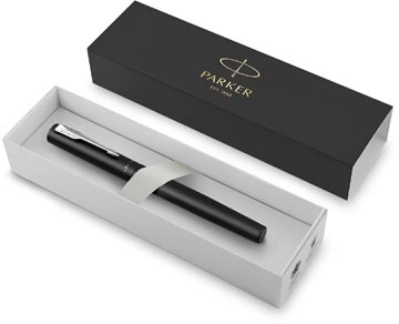 Een Parker roller Vector XL, fijn, in giftbox, zwart koop je bij Muys Kantoor & Kado