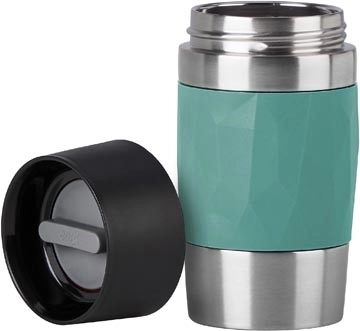 Een Emsa Travel Mug Compact thermosbeker, 0,3 l, groen koop je bij Muys Kantoor & Kado