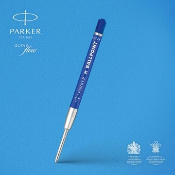 Een Parker ECO balpen navulling, medium, blauw, 20 stuks koop je bij Muys Kantoor & Kado