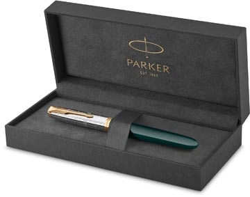 Een Parker 51 Premium vulpen fijn, bosgroen GT koop je bij Muys Kantoor & Kado