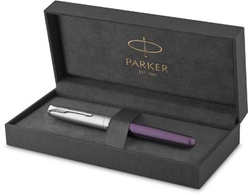 Een Parker vulpen Sonnet, fijn, in giftbox, violet koop je bij Muys Kantoor & Kado