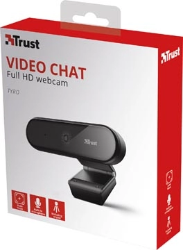 Een Trust Tyro Full HD Webcam koop je bij Muys Kantoor & Kado