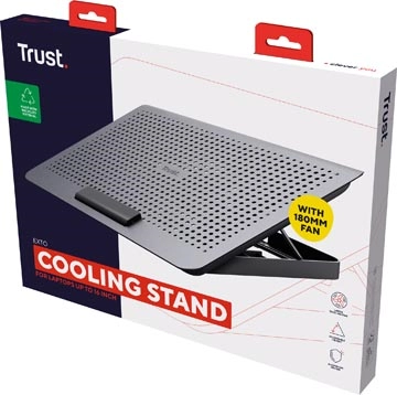 Een Trust Exto laptop cooling stand koop je bij Muys Kantoor & Kado