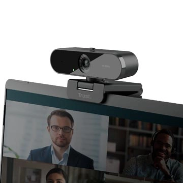 Een Trust Full HD Webcam TW-200 Eco koop je bij Muys Kantoor & Kado