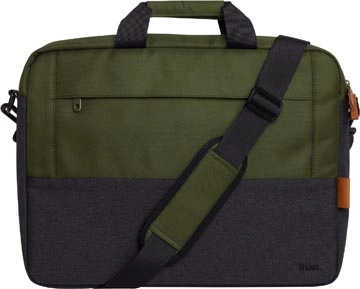 Een Trust laptoptas Lisboa voor 16 inch laptops, groen koop je bij Muys Kantoor & Kado