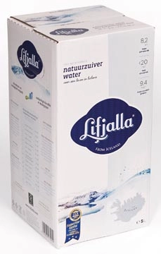 Een Lifjalla water, bag-in-box van 5 liter koop je bij Muys Kantoor & Kado