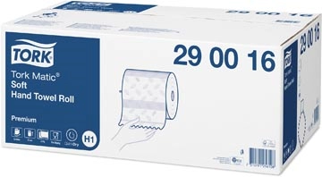 Een Tork Premium Matic® zachte handdoekrol, 2-laags, systeem H1, wit koop je bij Muys Kantoor & Kado