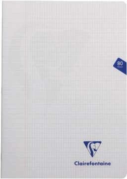 Een Clairefontaine schrift mimesys voor ft A4, 80 bladzijden, kaft in PP, geruit 4 x 8, geassorteerde kleuren koop je bij Muys Kantoor & Kado