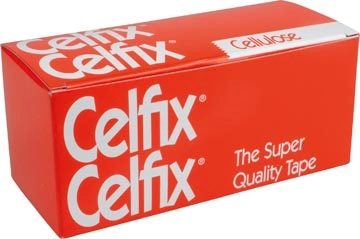 Een Celfix plakband cellulose ft 12 mm x 33 m koop je bij Muys Kantoor & Kado