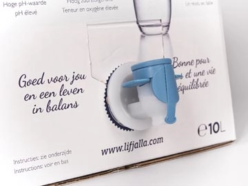 Een Lifjalla water, bag-in-box van 10 liter koop je bij Muys Kantoor & Kado